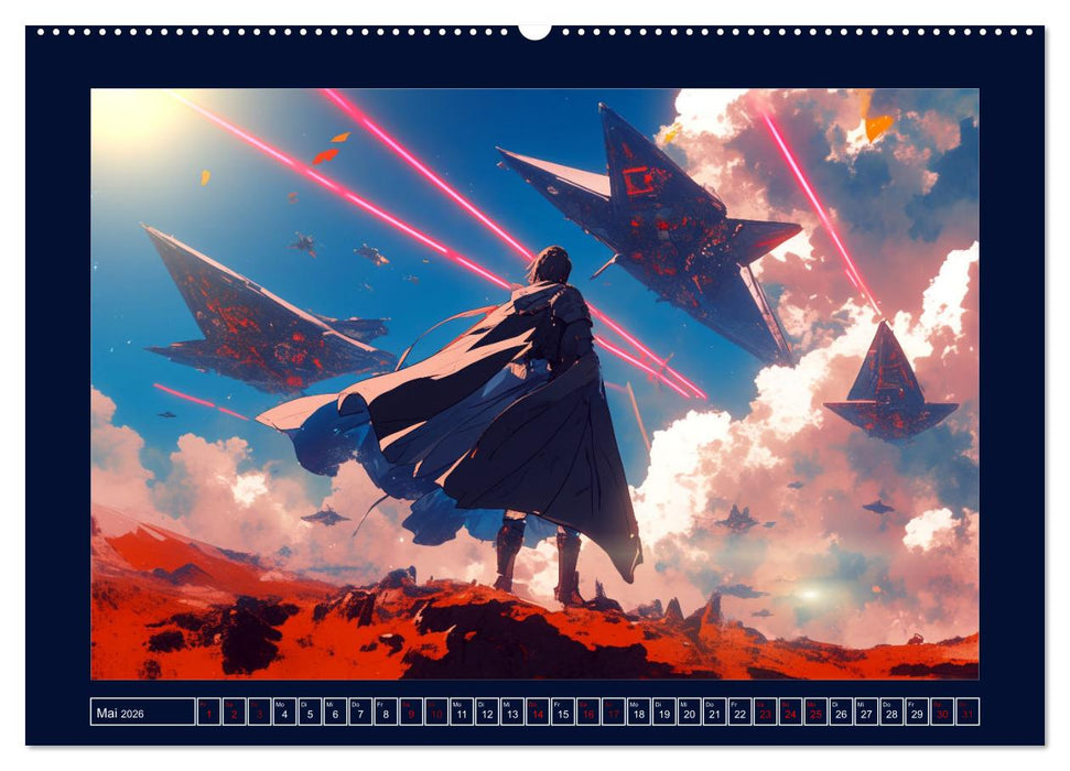 Interstellare Helden (CALVENDO Wandkalender 2026)