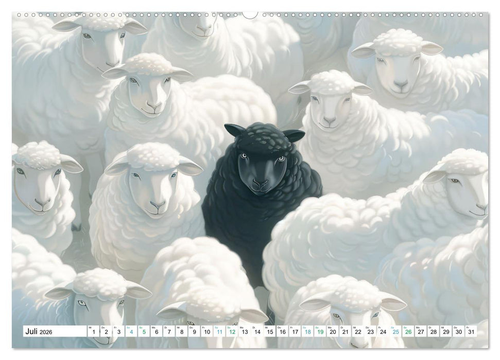 Hervorstechen ist Trumpf (CALVENDO Premium Wandkalender 2026)