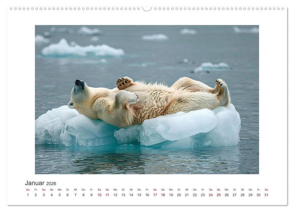 Einfach mal abhängen (CALVENDO Wandkalender 2026)