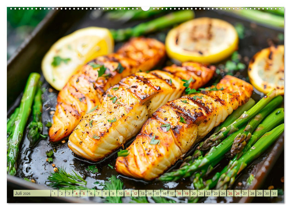 Alles Spargel oder was?! - Gerichte rund um den Spargel (CALVENDO Premium Wandkalender 2026)