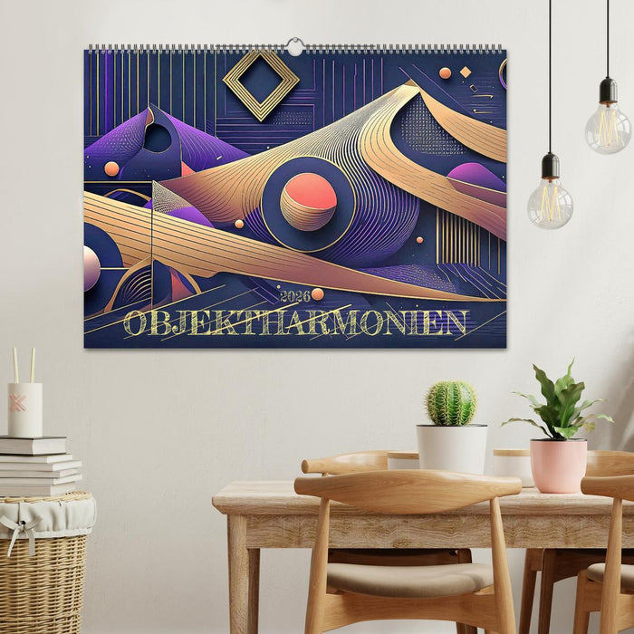 Objektharmonien (CALVENDO Wandkalender 2026)