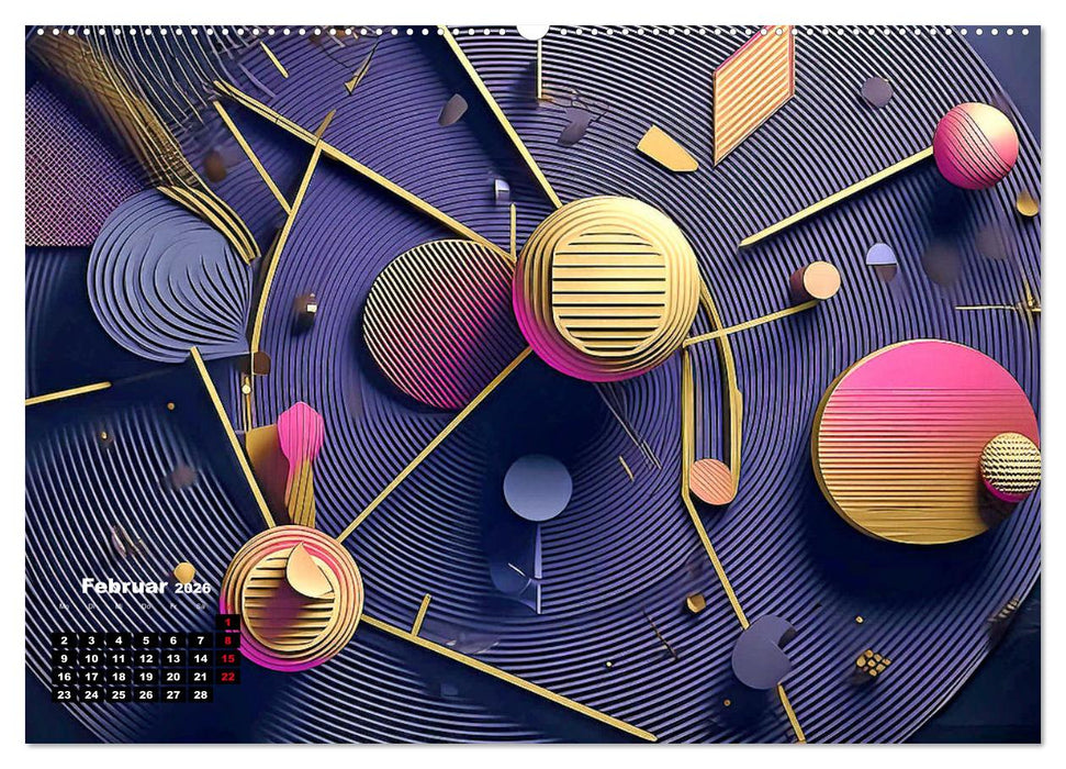 Objektharmonien (CALVENDO Wandkalender 2026)