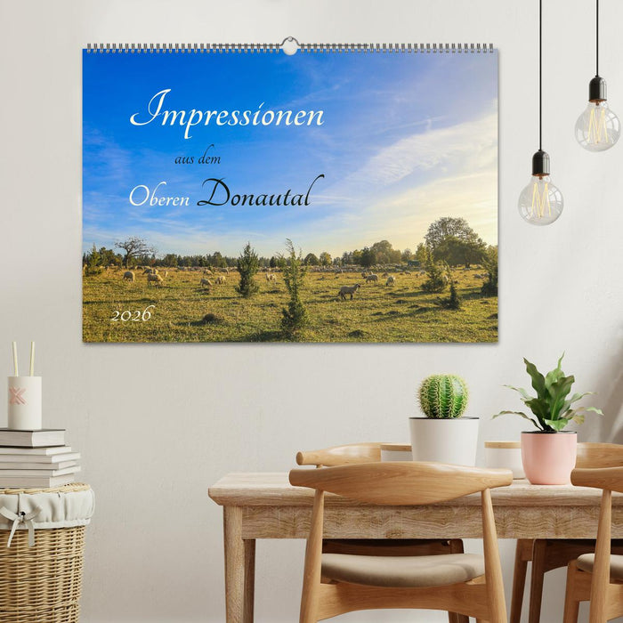 Impressionen aus dem Oberen Donautal (CALVENDO Wandkalender 2026)