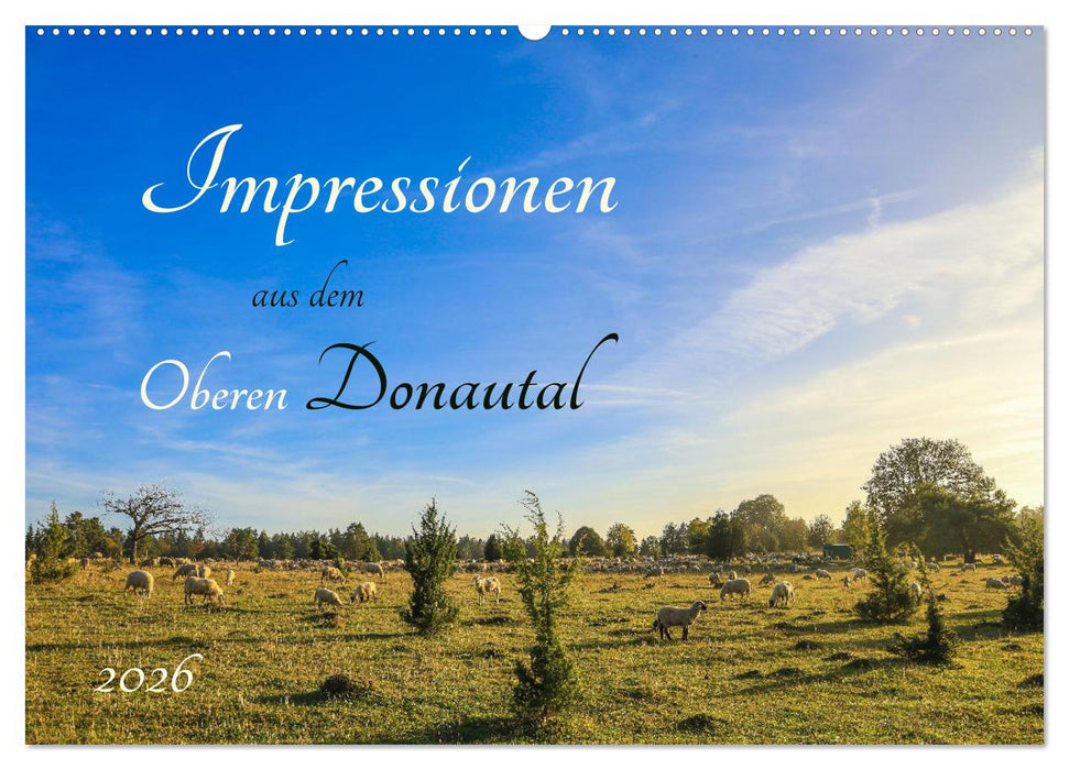 Impressionen aus dem Oberen Donautal (CALVENDO Wandkalender 2026)