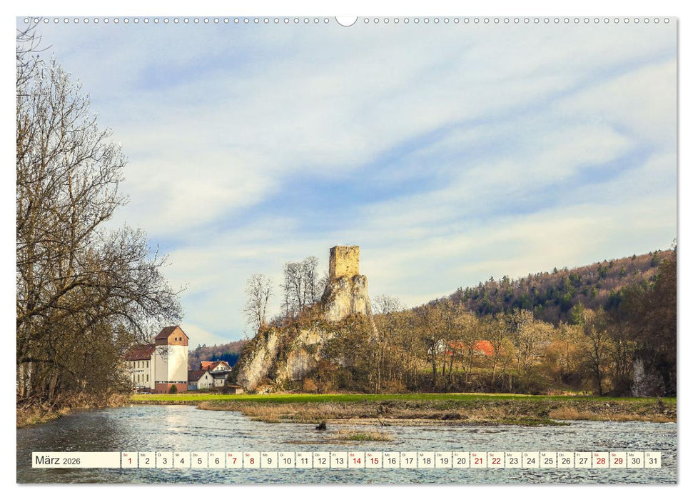 Impressionen aus dem Oberen Donautal (CALVENDO Wandkalender 2026)