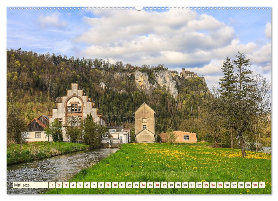 Impressionen aus dem Oberen Donautal (CALVENDO Wandkalender 2026)