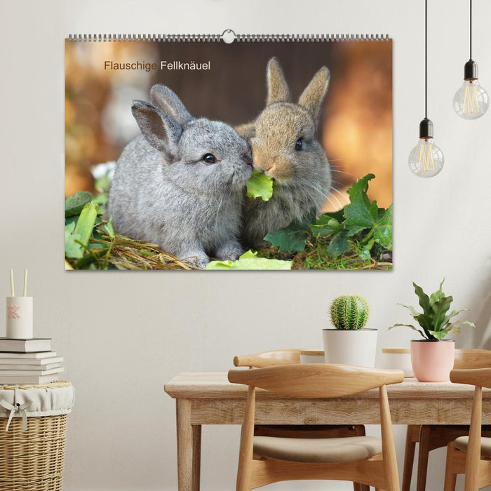 Flauschige Fellknäuel (CALVENDO Wandkalender 2026)