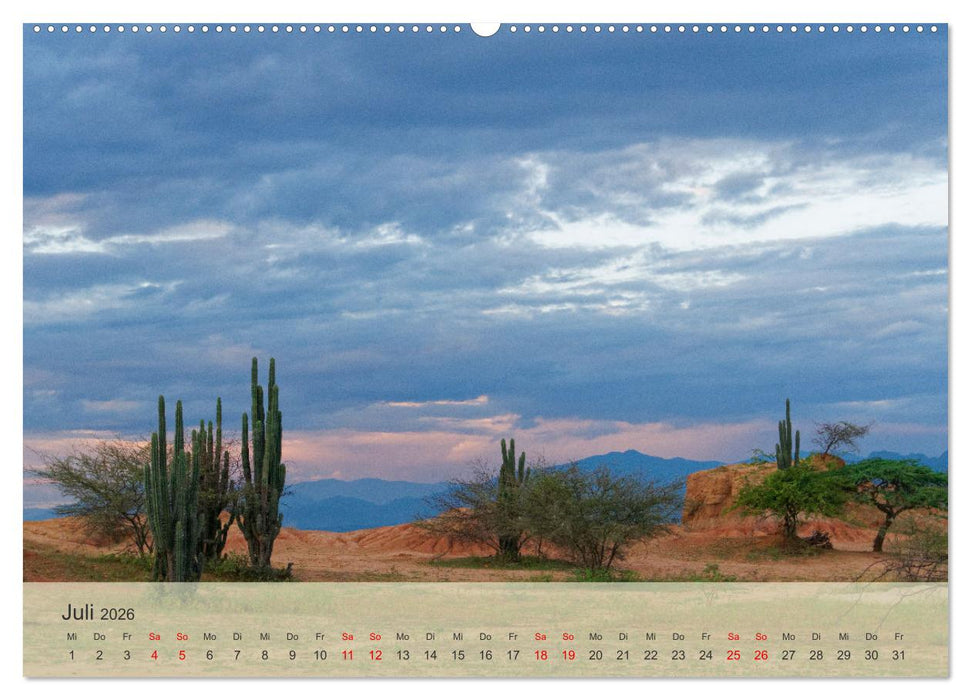 BEKANNTES UND UNBEKANNTES KOLUMBIEN (CALVENDO Premium Wandkalender 2026)