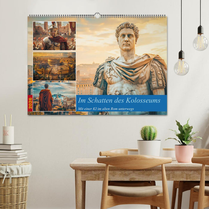 Im Schatten des Kolosseums (CALVENDO Wandkalender 2026)