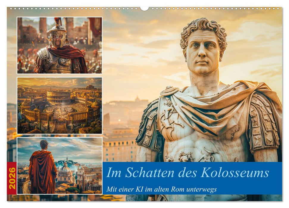 Im Schatten des Kolosseums (CALVENDO Wandkalender 2026)