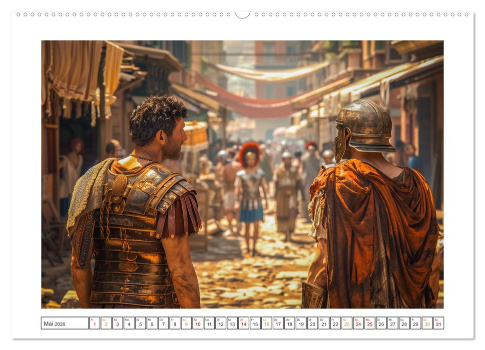 Im Schatten des Kolosseums (CALVENDO Wandkalender 2026)