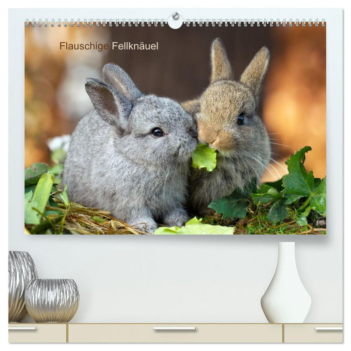 Flauschige Fellknäuel (CALVENDO Premium Wandkalender 2026)