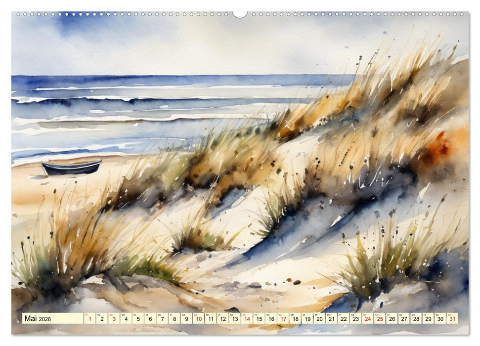 Norddeutsches Wattenmeer (CALVENDO Premium Wandkalender 2026)