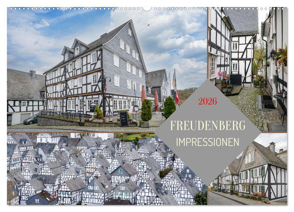 Freudenberg Impressionen (CALVENDO Wandkalender 2026)