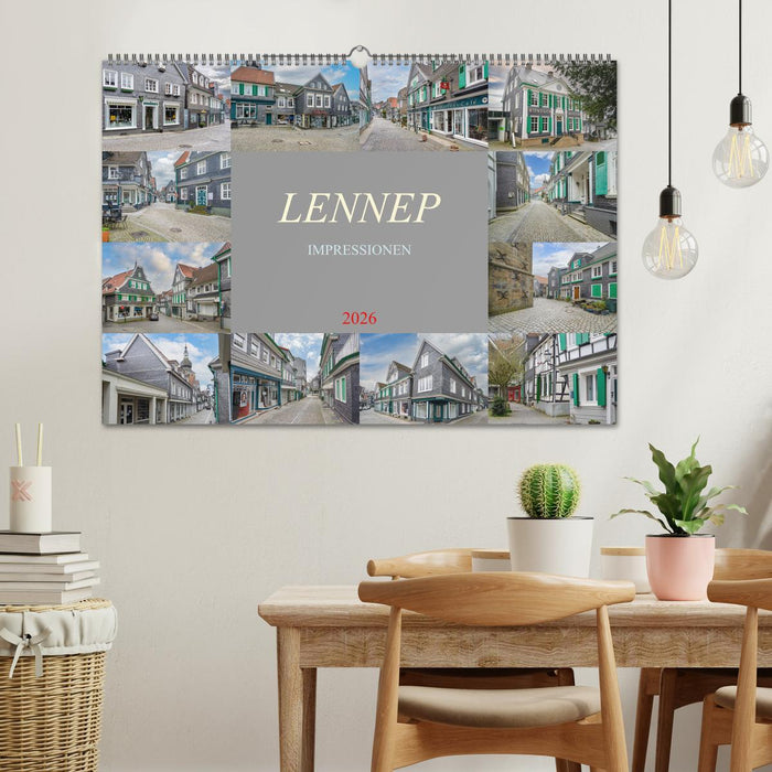 Lennep Impressionen (CALVENDO Wandkalender 2026)
