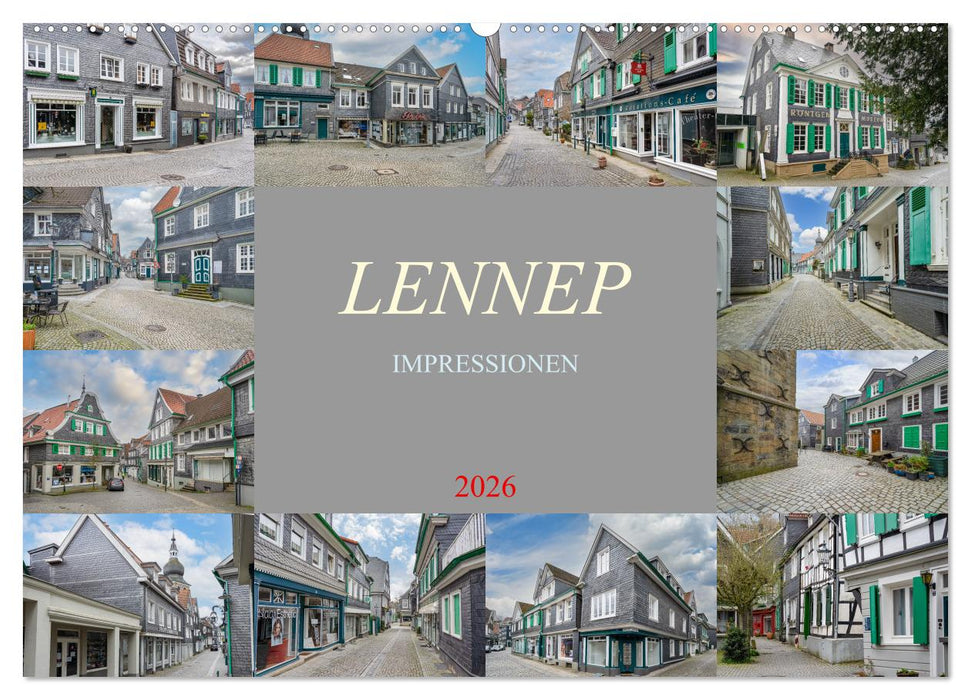 Lennep Impressionen (CALVENDO Wandkalender 2026)