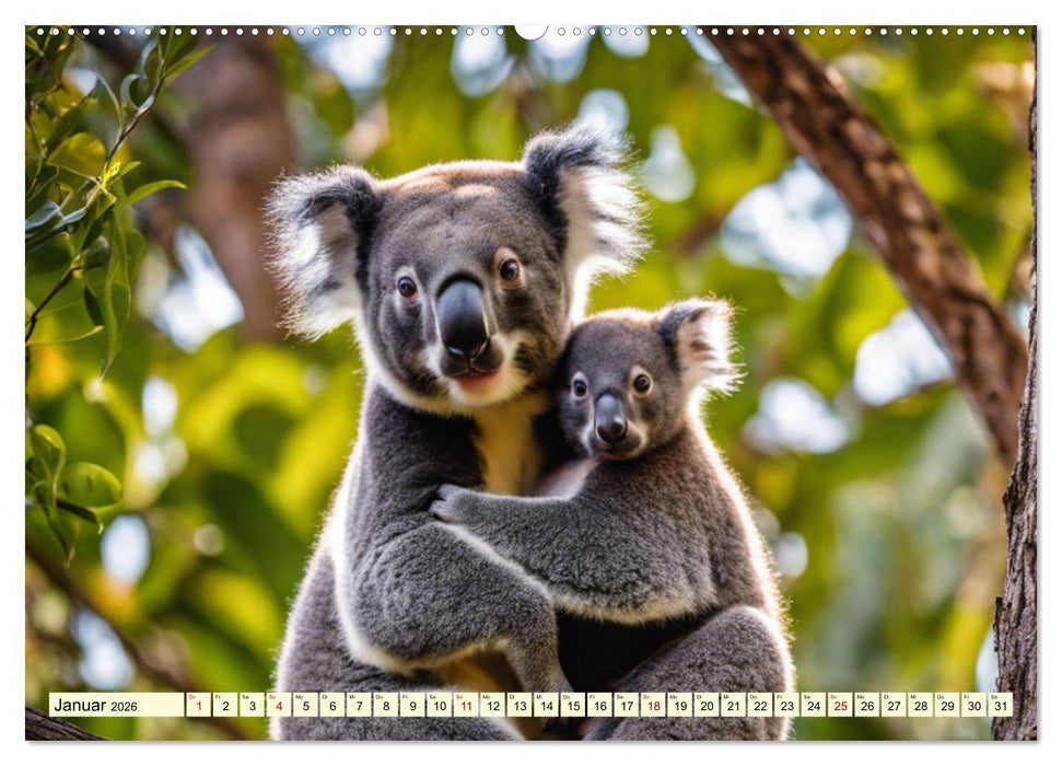 Australiens faszinierende Fauna (CALVENDO Premium Wandkalender 2026)