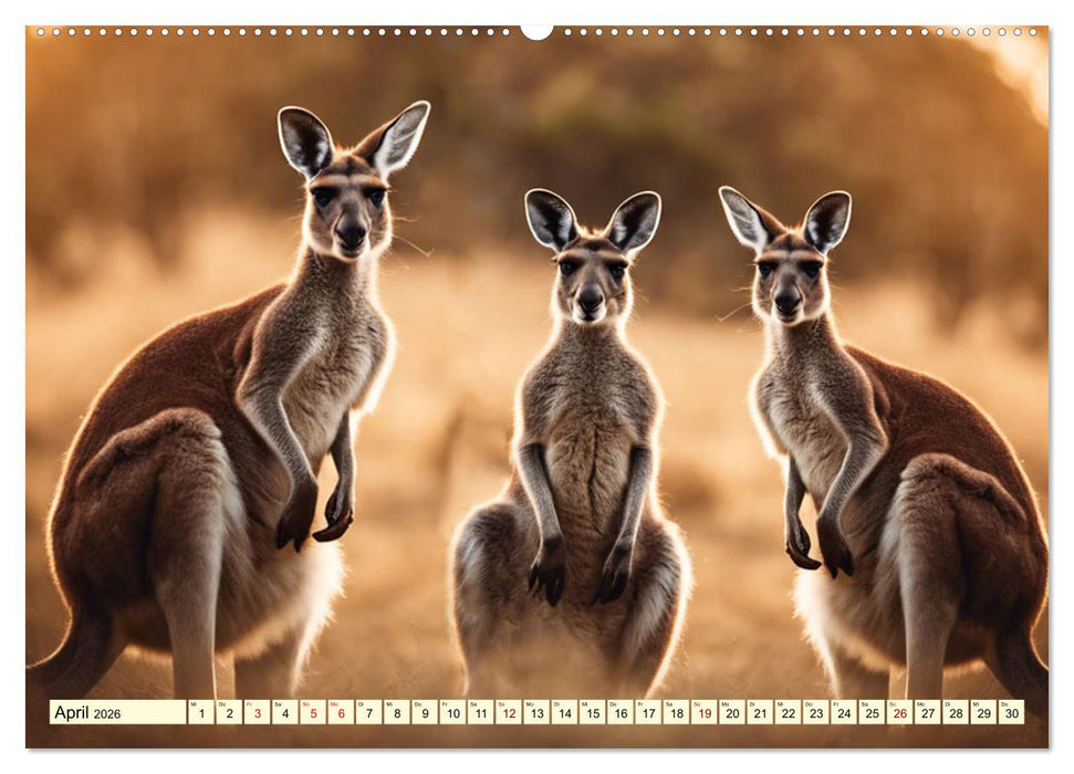 Australiens faszinierende Fauna (CALVENDO Premium Wandkalender 2026)