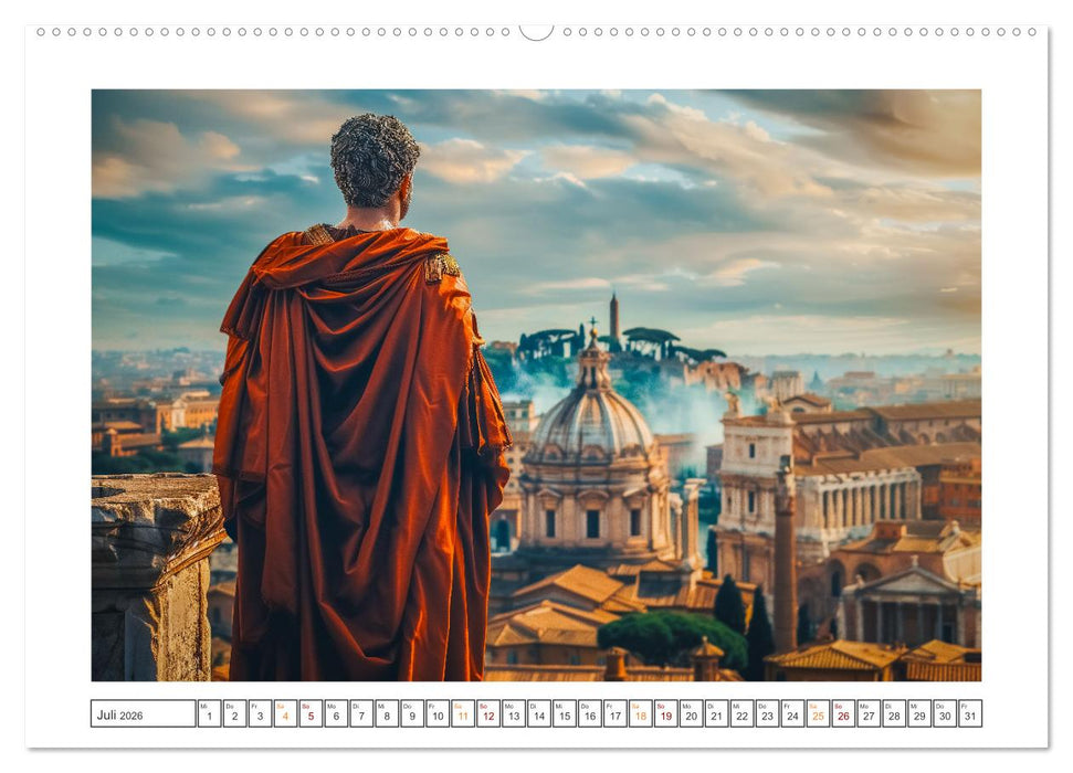 Im Schatten des Kolosseums (CALVENDO Premium Wandkalender 2026)