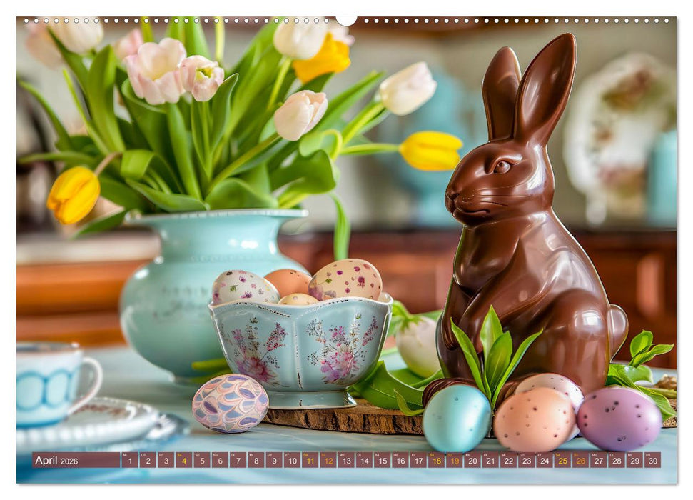 Alles Schokolade oder was?! - Heiße und kalte Gaumenfreuden aus Schokolade (CALVENDO Wandkalender 2026)