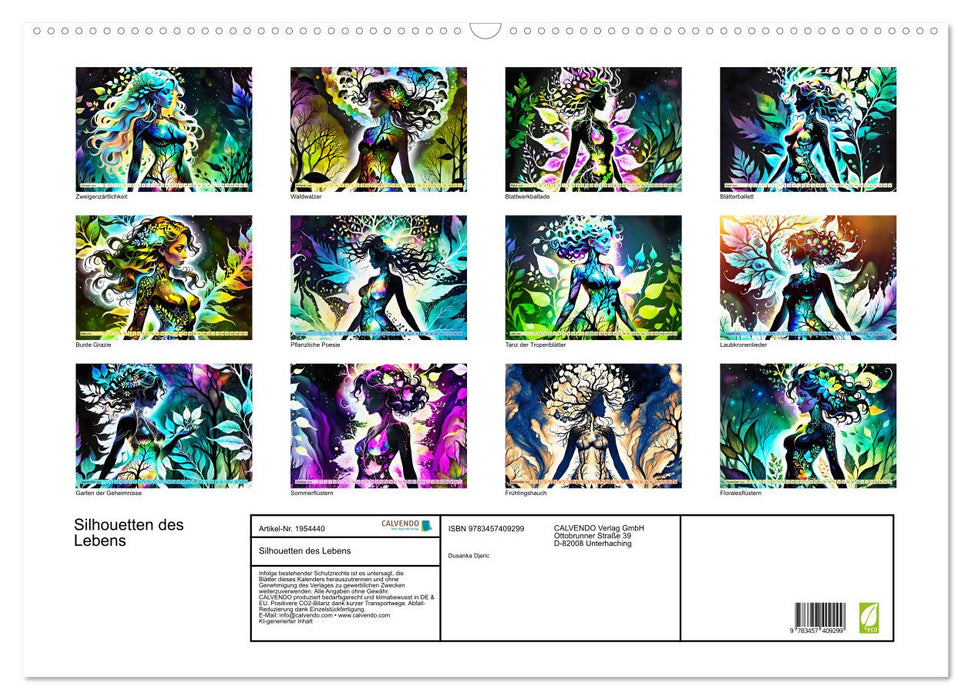 Silhouetten des Lebens (CALVENDO Wandkalender 2026)