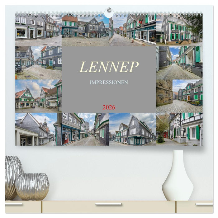 Lennep Impressionen (CALVENDO Premium Wandkalender 2026)