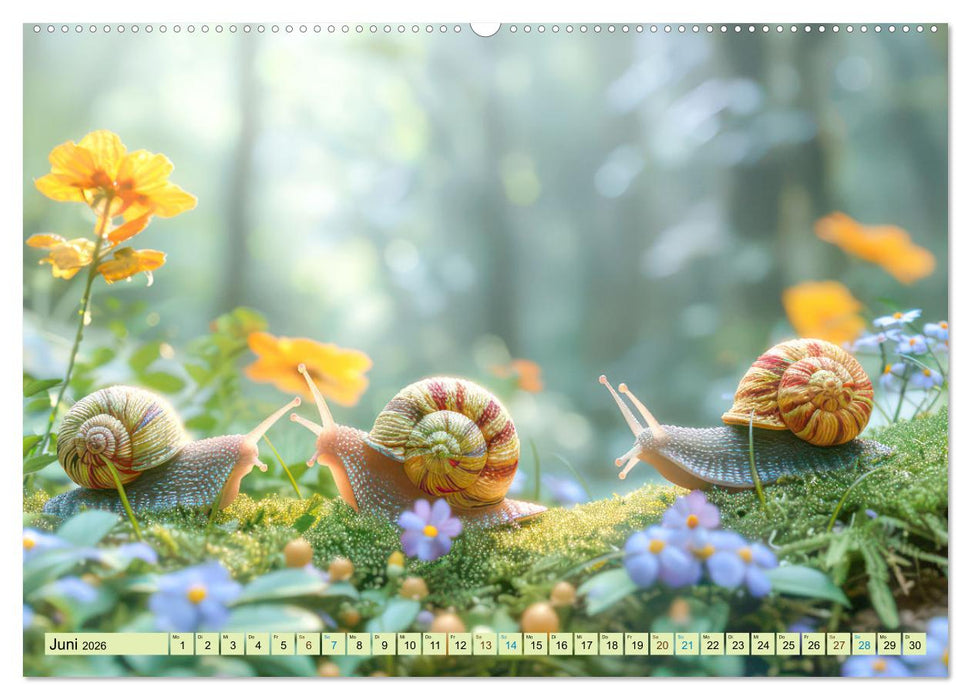 Eine Welt entzückend kleiner Tierchen (CALVENDO Wandkalender 2026)