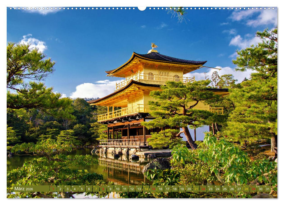 JAPAN - Im Land des Lächelns (CALVENDO Premium Wandkalender 2026)