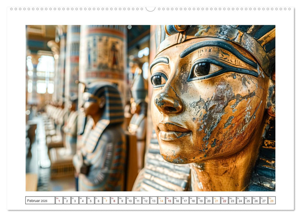 Im Schatten der Pyramiden (CALVENDO Premium Wandkalender 2026)