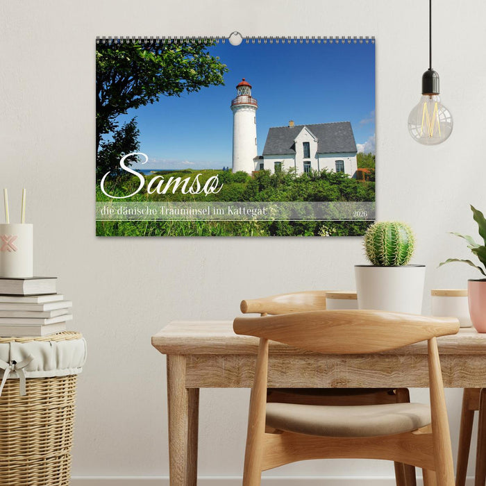Samsö die dänische Trauminsel im Kattegat (CALVENDO Wandkalender 2026)