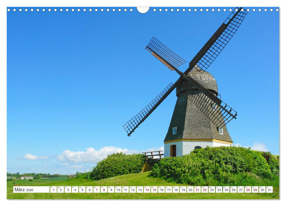 Samsö die dänische Trauminsel im Kattegat (CALVENDO Wandkalender 2026)