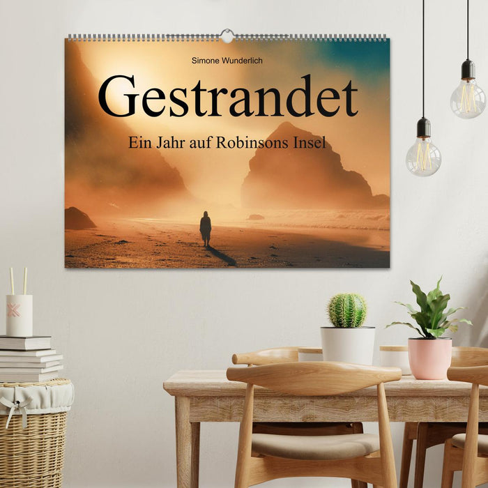 Gestrandet - Ein Jahr auf Robinsons Insel (CALVENDO Wandkalender 2026)