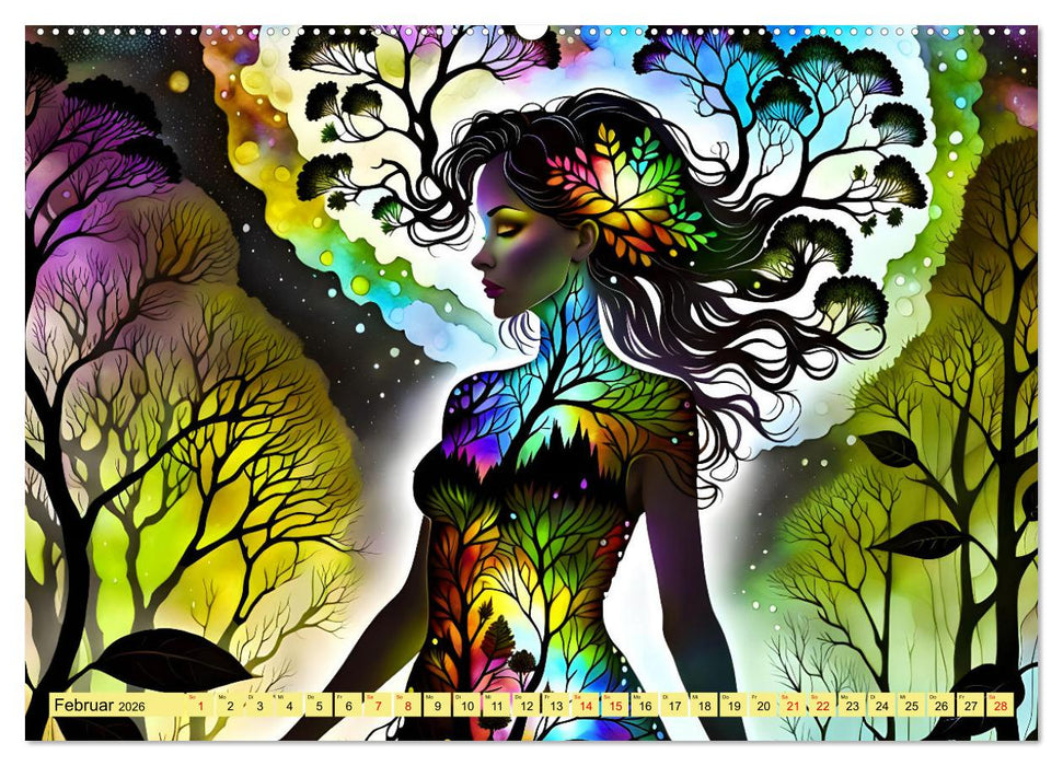 Silhouetten des Lebens (CALVENDO Premium Wandkalender 2026)