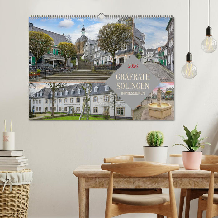 Solingen-Gräfrath Impressionen (CALVENDO Wandkalender 2026)