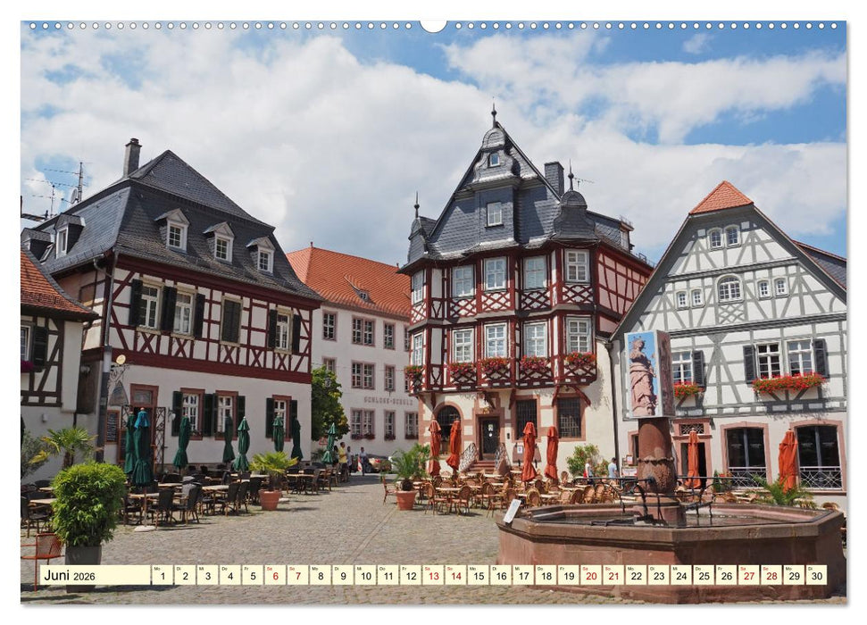 Heppenheim - Weinstadt unter der Starkenburg (CALVENDO Wandkalender 2026)