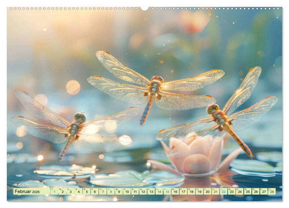 Eine Welt entzückend kleiner Tierchen (CALVENDO Premium Wandkalender 2026)