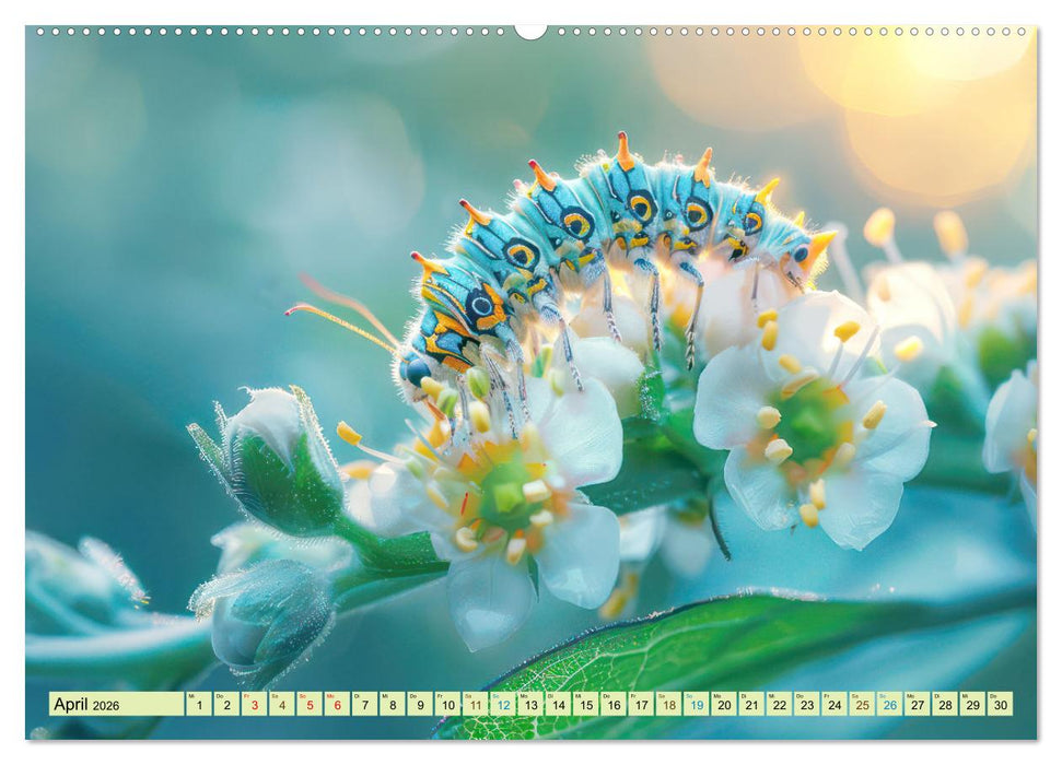 Eine Welt entzückend kleiner Tierchen (CALVENDO Premium Wandkalender 2026)