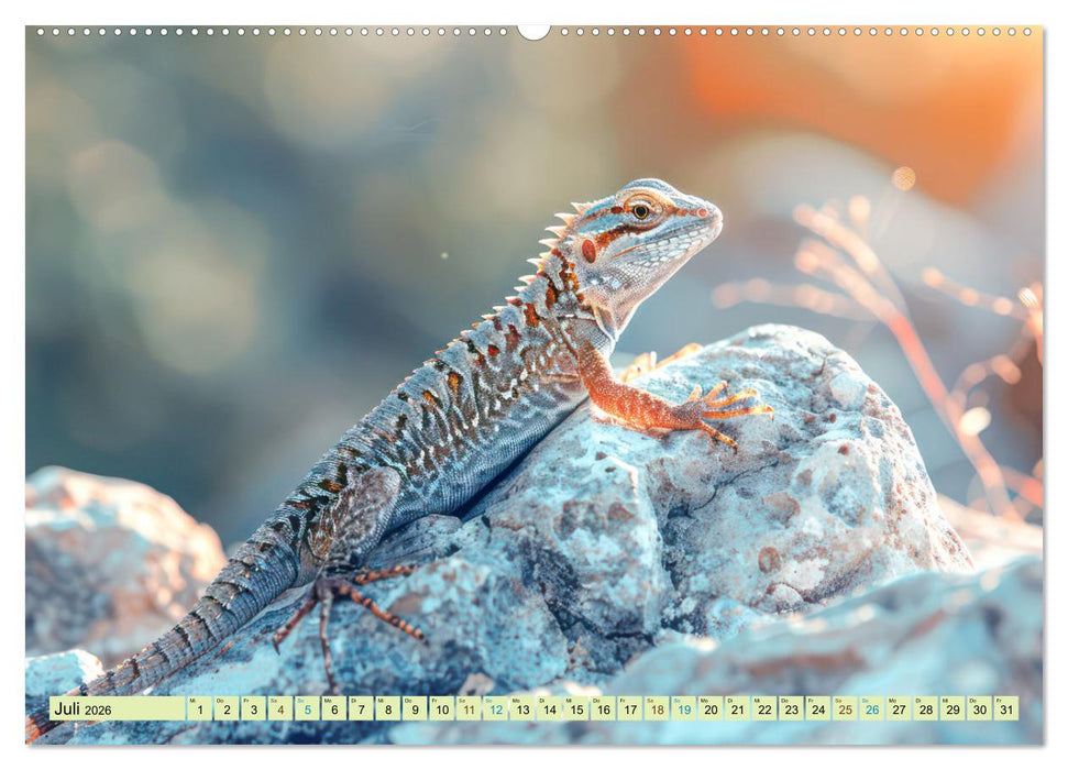 Eine Welt entzückend kleiner Tierchen (CALVENDO Premium Wandkalender 2026)