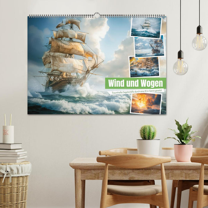 Wind und Wogen (CALVENDO Wandkalender 2026)