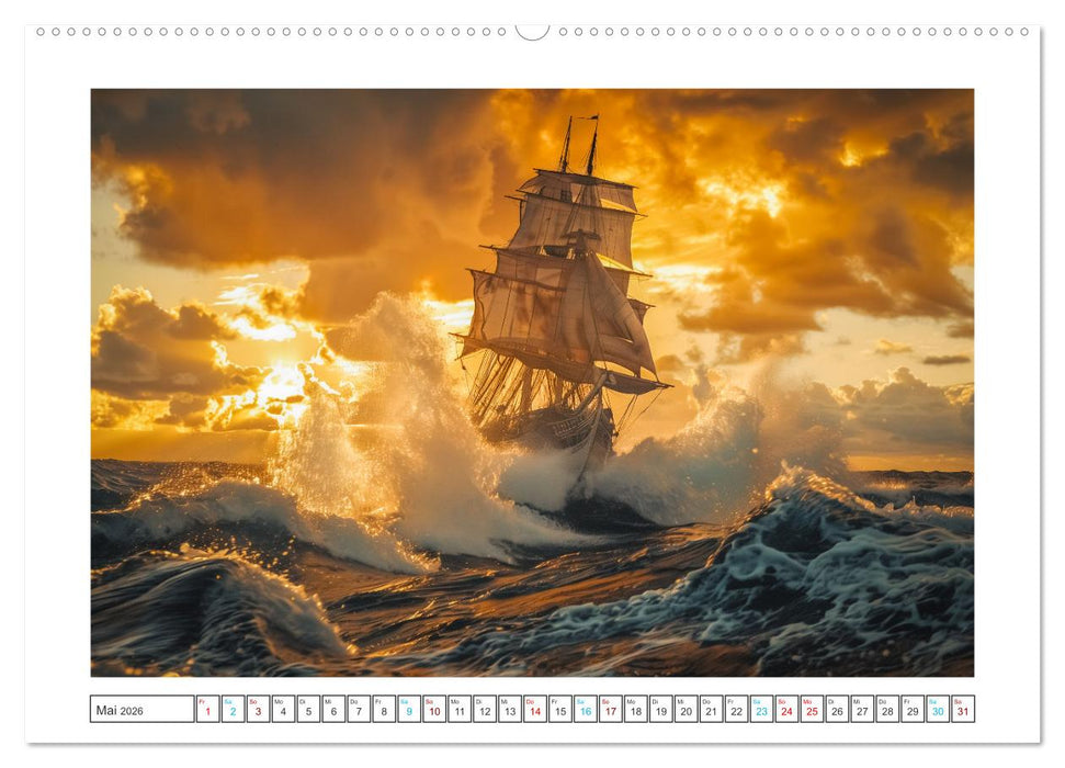 Wind und Wogen (CALVENDO Wandkalender 2026)