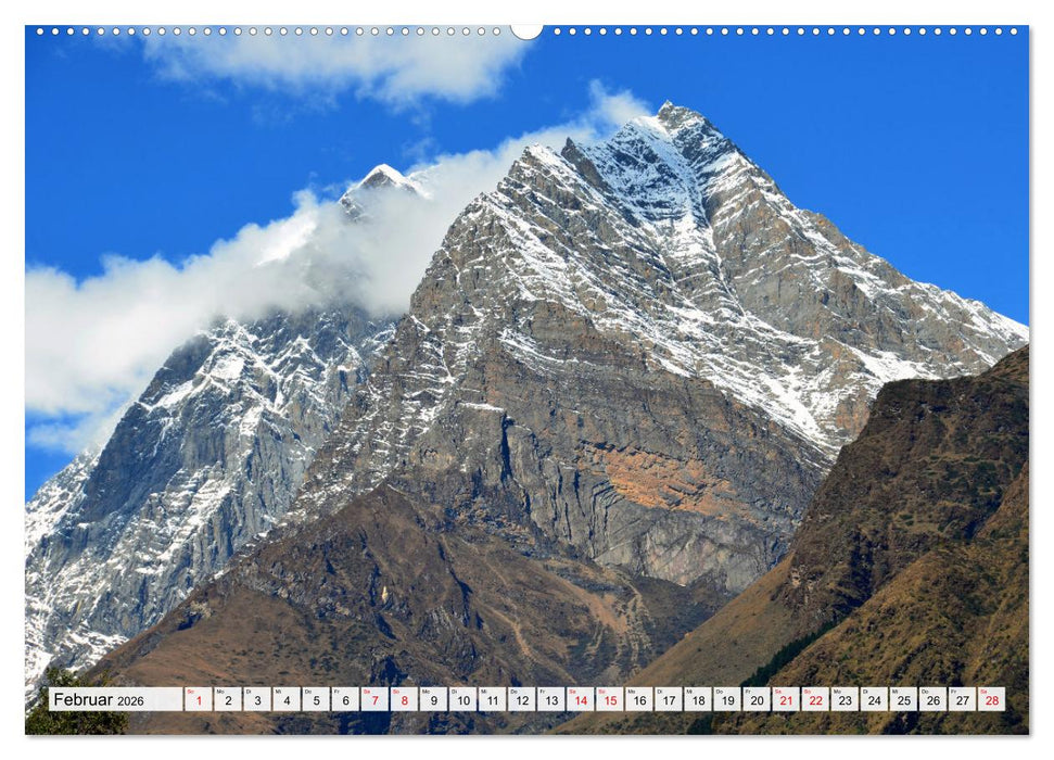 MANASLU HIMAL gewaltige Bergriesen (CALVENDO Wandkalender 2026)