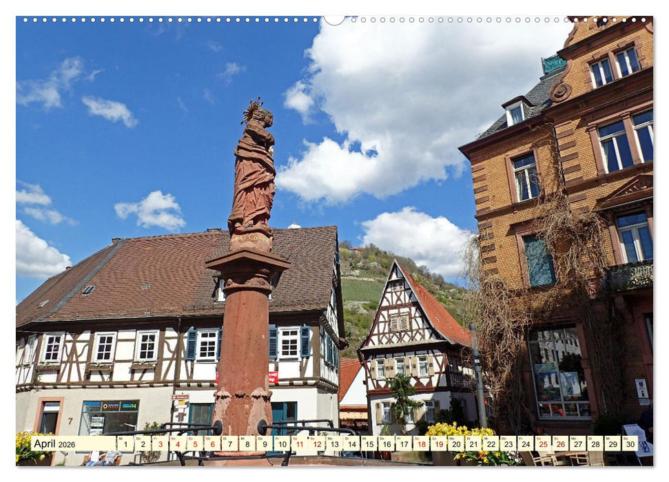 Heppenheim - Weinstadt unter der Starkenburg (CALVENDO Premium Wandkalender 2026)