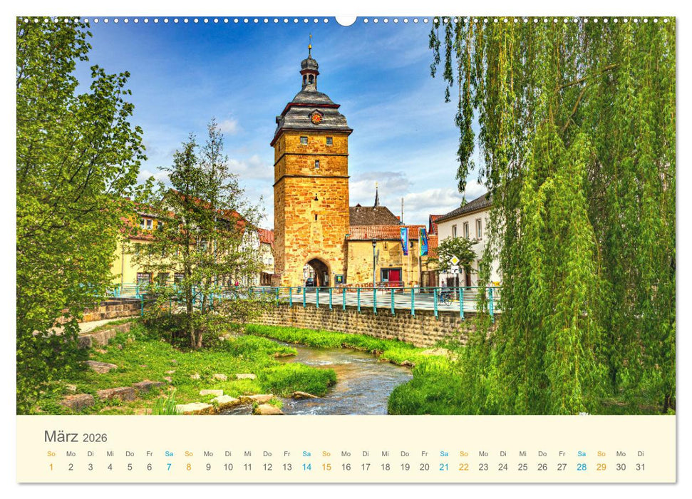 Bad Staffelstein - Gottesgarten am Obermain (CALVENDO Wandkalender 2026)