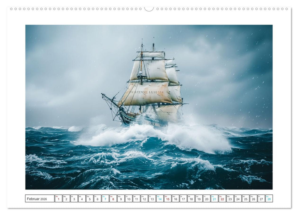 Wind und Wogen (CALVENDO Premium Wandkalender 2026)