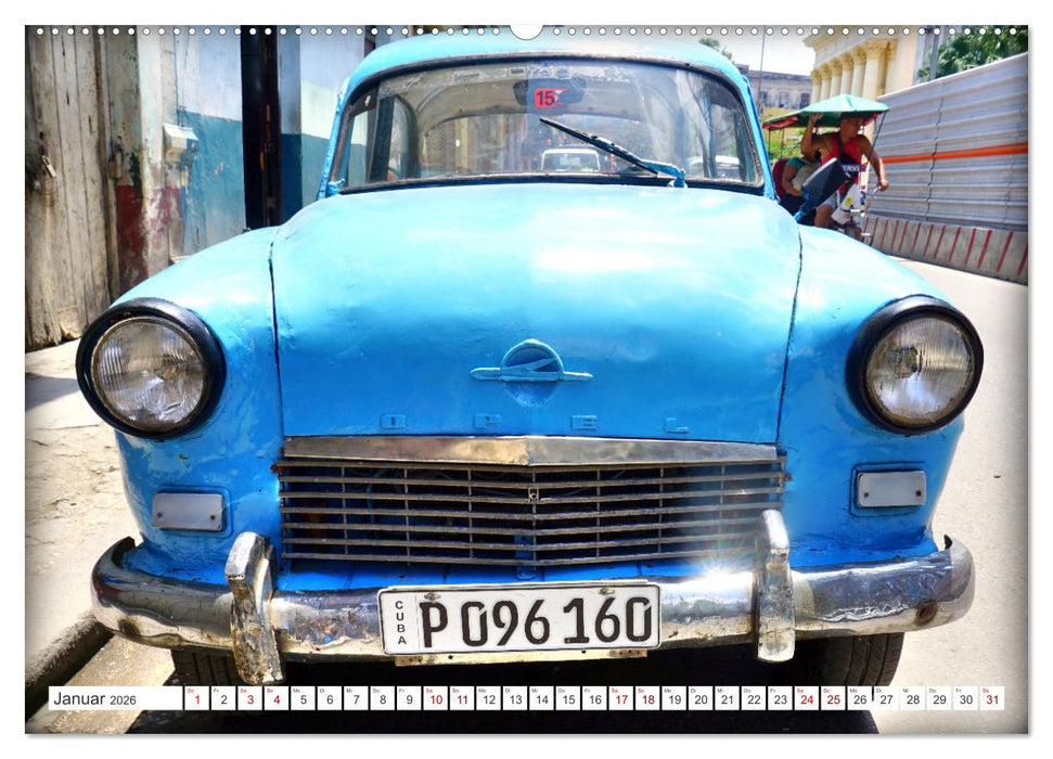 Olympia Rekord - Ein Klassiker von Opel (CALVENDO Wandkalender 2026)