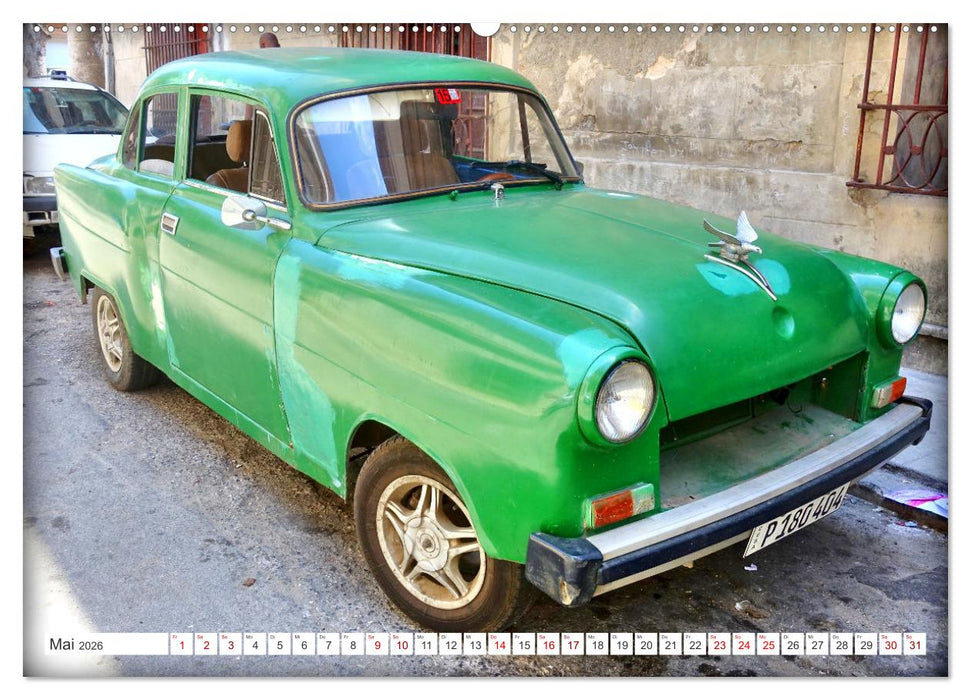 Olympia Rekord - Ein Klassiker von Opel (CALVENDO Wandkalender 2026)