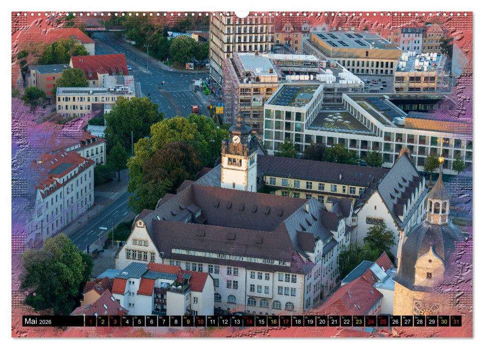 Jena attraktiv (CALVENDO Wandkalender 2026)