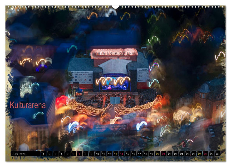 Jena attraktiv (CALVENDO Wandkalender 2026)