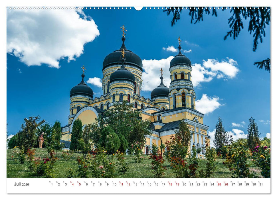 Republik Moldawien - Das südosteuropäische Kleinod (CALVENDO Premium Wandkalender 2026)