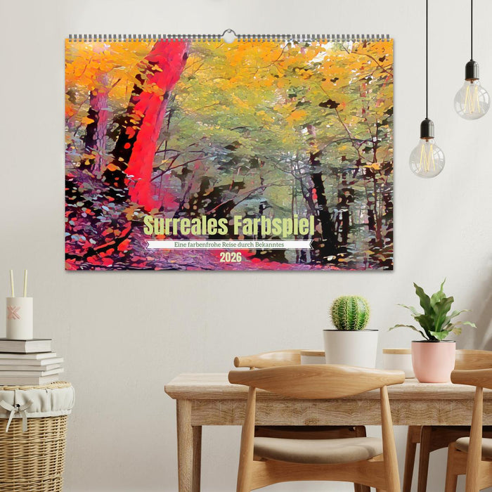 Surreales Farbspiel (CALVENDO Wandkalender 2026)